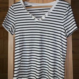 Stiped Nautical Top